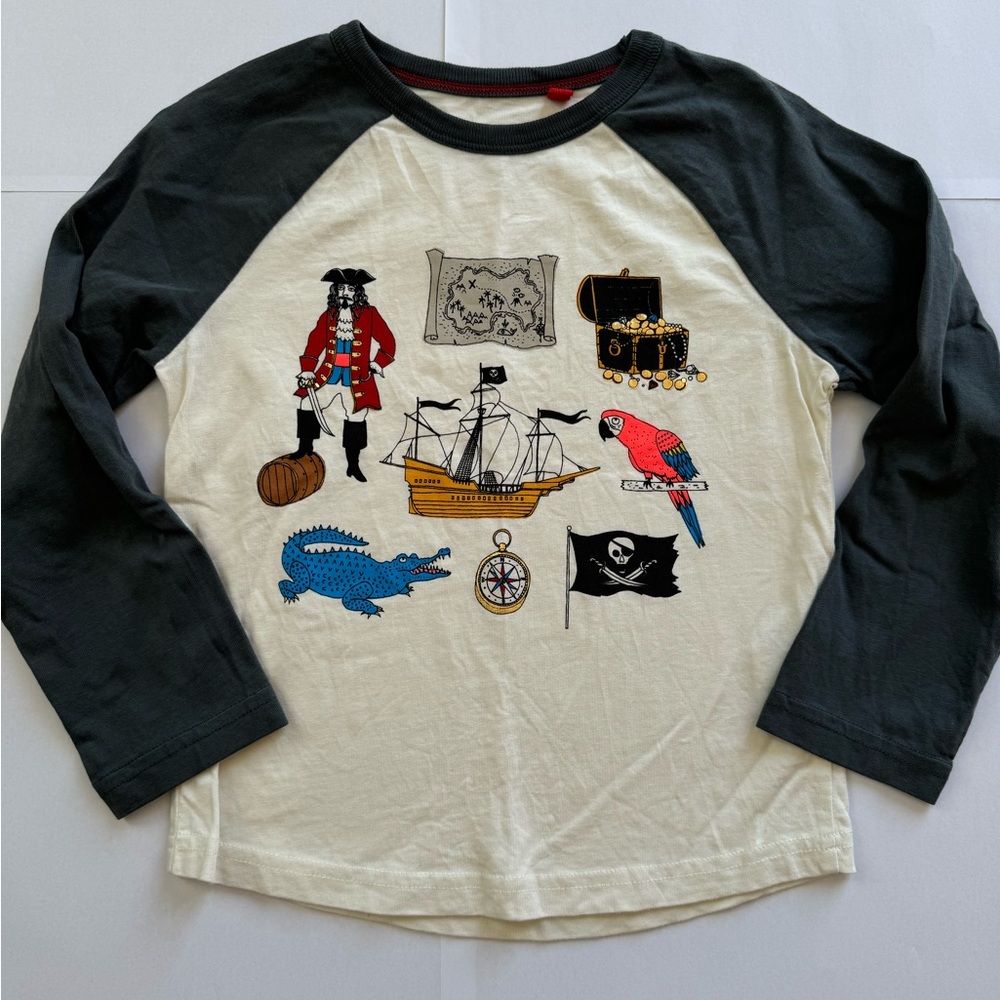 4-5 Mini Boden Pirate shirt